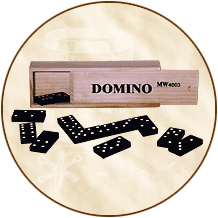 Click to View Enlarged Image of Wooden Dominoes