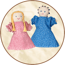 Click to View Enlarged Image of Pocket Folk Doll Kit