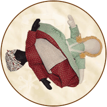 Click to View Enlarged Image of Topsy-Turvy Doll Kit