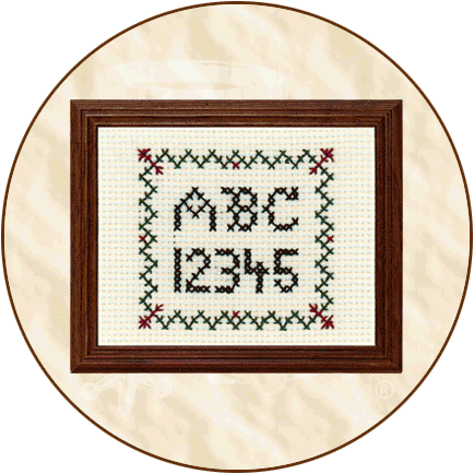 Mini Cross-Stitch Sampler Kit