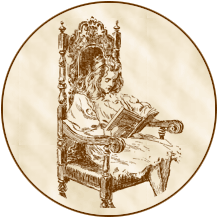 Picture of Girl Reading in a Chair