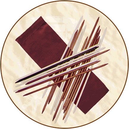 Wooden Pick-Up Sticks (with cloth bag)