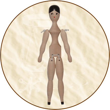 Penny Wooden Doll Only