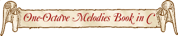 One-Octave Melodies Book in C